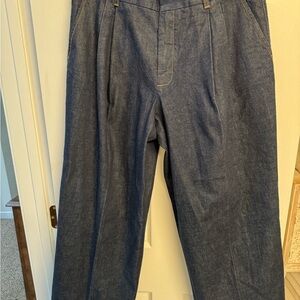 Zimmermann Dark Blue Denim Pants